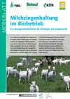 Buchcover Milchziegenhaltung im Biobetrieb