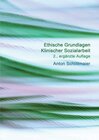 Buchcover Ethische Grundlagen Klinischer Sozialarbeit