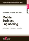 Buchcover Mobile Business Engineering