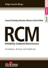 Buchcover RCM Reliability Centered Maintenance