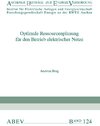 Buchcover Optimale Ressourcenplanung für den Betrieb elektrischer Netze