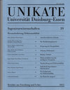 Buchcover Unikate 39: Ingenieurwissenschaften