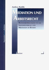 Buchcover Mediation und Arbeitsrecht