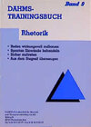 Buchcover Dahms Trainingsbuch / Rhetorik