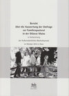 Buchcover Bericht über die Auswertung der Umfrage zur Familienpastoral in der Diözese Mainz in Vorbereitung der Außerordentlichen 