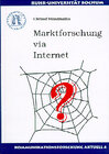 Buchcover Marktforschung via Internet