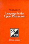 Buchcover Language in the Upper Pleistocene
