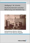 Buchcover Deutschunterricht zwischen Beharrung und Veränderung