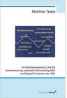 Buchcover EG-Wettbewerbsrecht und die Umorientierung nationaler Wirtschaftspolitik am Beispiel Finnlands seit 1987
