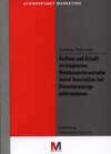 Buchcover Aufbau und Erhalt strategischer Wettbewerbsvorteile durch Innovation bei Dienstleistungsunternehmen