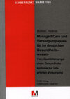 Buchcover Managed Care und Versorgungsqualität im deutschen Gesundheitswesen