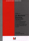Buchcover Münchener Marketing-Symposium (25.) - Marketing im Geschwindigkeitsrausch