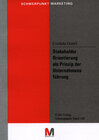 Buchcover Stakeholder Orientierung als Prinzip der Unternehmensführung