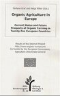 Buchcover Organic Agriculture in Europe