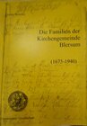 Buchcover Die Familien der Kirchengemeinde Blersum 1675-1940