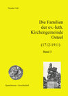 Buchcover Die Familien der evangelisch-lutherischen Kirchengemeinde Osteel