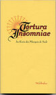 Buchcover Tortura Insomniae