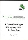 Buchcover 8. Brandenburger Düngetag 2004 - Tagungsbericht