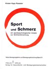 Buchcover Sport und Schmerz