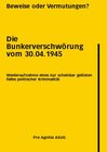 Buchcover Die Bunkerverschwörung vom 30. April 1945