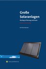 Buchcover Große Solaranlagen