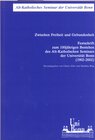 Buchcover Zwischen Freiheit und Gebundenheit