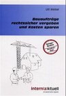 Buchcover Bauaufträge rechtssicher vergeben und Kosten sparen