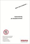 Buchcover Selbstständig als Handelsvertreter