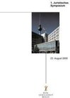 Buchcover Juristisches Symposium der Bankgesellschaft Berlin (1.)