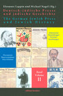 Buchcover Deutsch-jüdische Presse und jüdische Geschichte. The German-Jewish Press and Jewish History