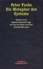 Buchcover Die Metapher des Systems