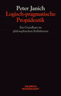 Buchcover Logisch-pragmatische Propädeutik