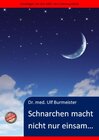 Buchcover Schnarchen macht nicht nur einsam