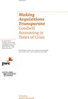 Buchcover Making Acquisitions Transparent