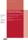 Buchcover Wirksames Management für öffentliche Einrichtungen