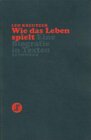 Buchcover Wie das Leben spielt