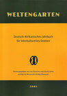 Buchcover Welfengarten /Weltengarten. Jahrbuch für Essayismus /Deutsch-Afrikanisches... / Weltengarten 2005