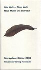 Buchcover Alte Welt - Neue Welt