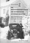 Buchcover Die Entstehungsgeschichte der schwedischen Automobilindustrie