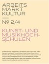 Buchcover ARBEITS MARKT KULTUR — № 2/4 AUSBILDUNG