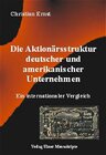 Buchcover Die Aktionärsstruktur deutscher und amerikanischer Unternehmen