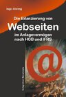 Buchcover Die Bilanzierung von Webseiten im Anlagevermögen nach HGB und IFRS