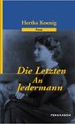 Buchcover Die Letzten /An Jedermann