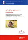 Buchcover Wie geht es den Pflegekindern in Deutschland?