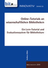 Buchcover Online-Tutorials an wissenschaftlichen Bibliotheken