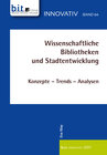 Buchcover Wissenschaftliche Bibliotheken und Stadtentwicklung