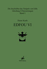 Buchcover Edfou VI