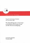 Buchcover Die Einwirkung der verfassungsgerichtlichen Rechtsprechung auf die Gesetzesauslegung