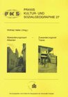 Buchcover Abwanderungsraum Albanien - Zuwanderungsraum Tirana