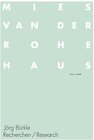 Buchcover Recherchen/Research